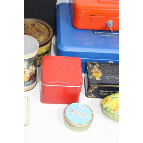 470 - QUANTITY OF VINTAGE TINS ETC