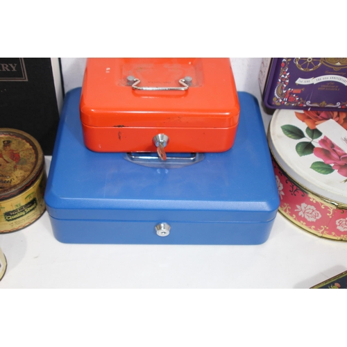470 - QUANTITY OF VINTAGE TINS ETC