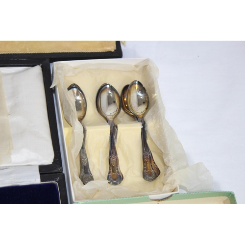 479 - QUANTITY OF CASED CUTLERY