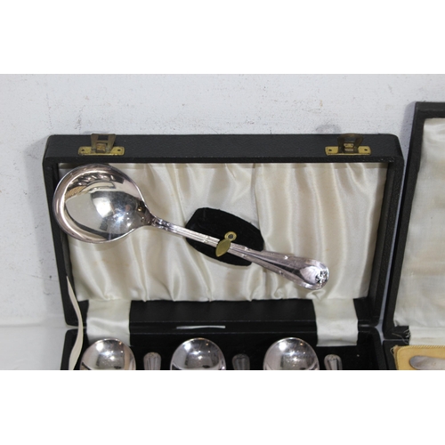 479 - QUANTITY OF CASED CUTLERY