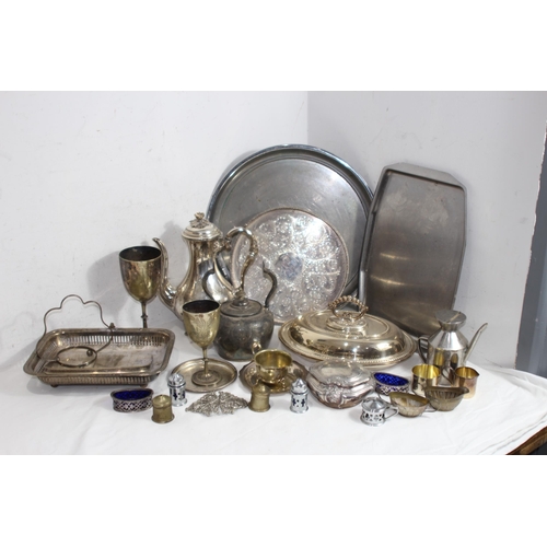 480 - QUANTITY OF GOOD PLATED ITEMS