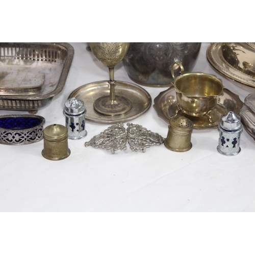 480 - QUANTITY OF GOOD PLATED ITEMS