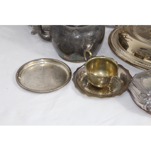 480 - QUANTITY OF GOOD PLATED ITEMS