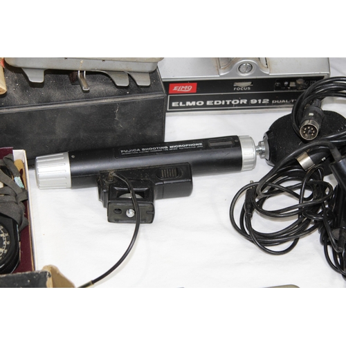 723 - VINTAGE CINI CAMERA AND ACCESSORIES