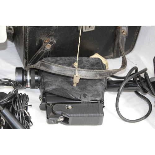 723 - VINTAGE CINI CAMERA AND ACCESSORIES
