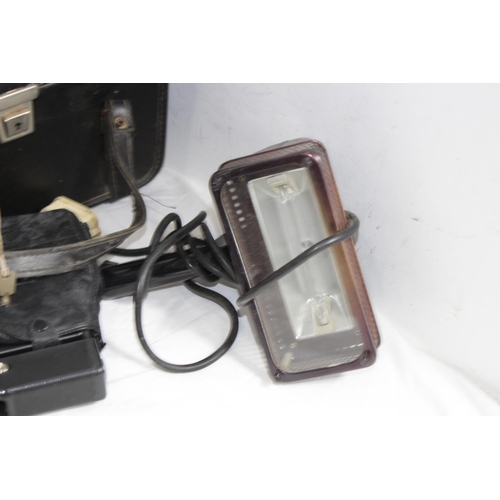 723 - VINTAGE CINI CAMERA AND ACCESSORIES