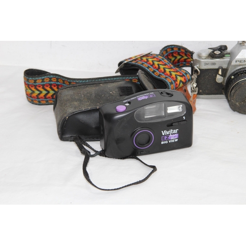 730 - QUANTITY OF CAMERAS ETC INCLUDING PENTAX