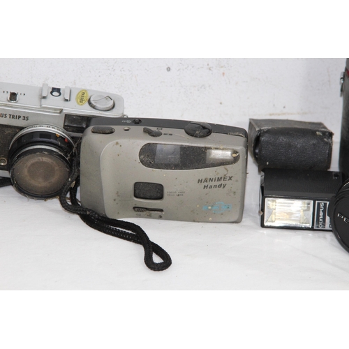 730 - QUANTITY OF CAMERAS ETC INCLUDING PENTAX
