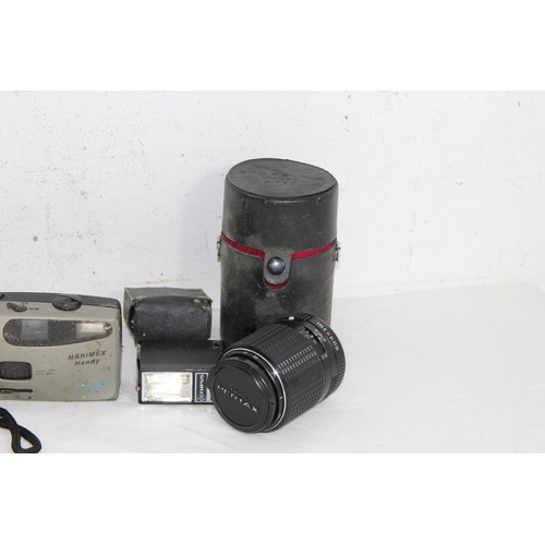 730 - QUANTITY OF CAMERAS ETC INCLUDING PENTAX