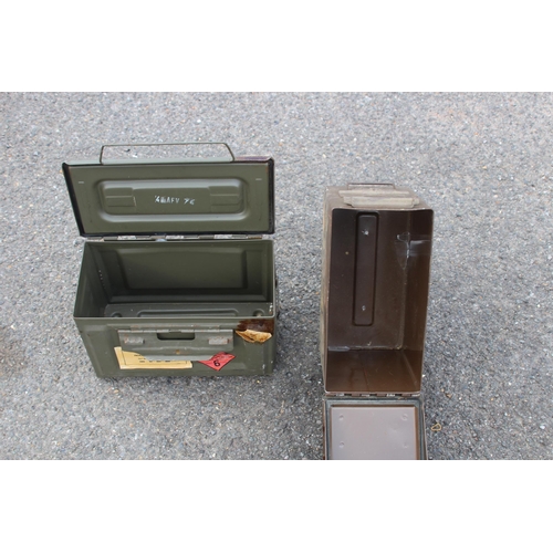 754 - 4 X AMMO BOXES