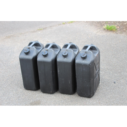 758 - 4 X MILITARY WATER CANS
47CM