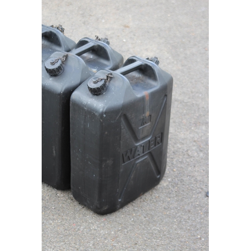 758 - 4 X MILITARY WATER CANS
47CM