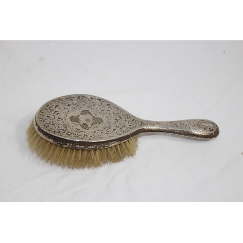 1023 - 7 PIECE SILVER VANITY SET - CHESTER 1910 - J AND R GRIFFIN