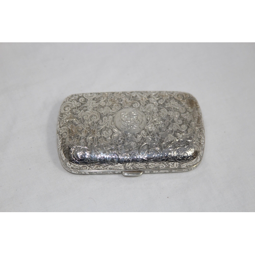 1024 - SILVER CIGARETTE CASE - 56.5G - CHESTER 1888 - B.H JOSEPH AND CO