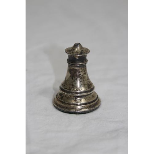 1027 - SILVER SALT POT - BIRMINGHAM 1908