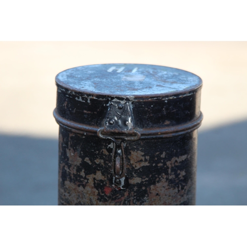 745 - POST WAR 1952 BRITISH MAP CONTAINER - C/W ALDERSHOT MAPS
107CM