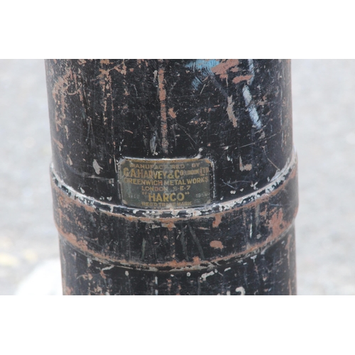 745 - POST WAR 1952 BRITISH MAP CONTAINER - C/W ALDERSHOT MAPS
107CM