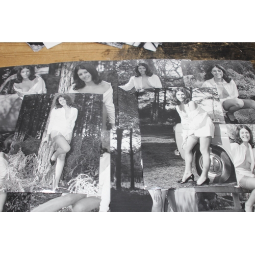 466 - QUANTITY OF 1960'S MODEL PHOTOGRAPHS