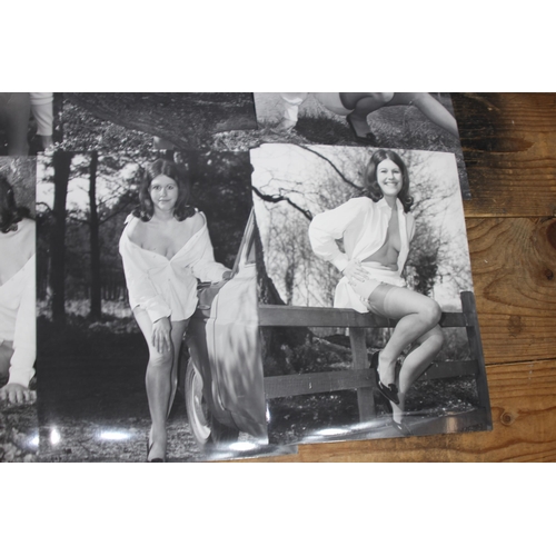 466 - QUANTITY OF 1960'S MODEL PHOTOGRAPHS
