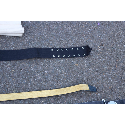 749 - BRISTISH POST WAR MILITARY BELT ACCOUTREMENTS
