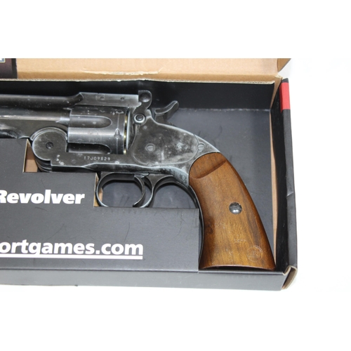 764 - SCHOFIELD 6 GAS POWERED AIR PISTOL