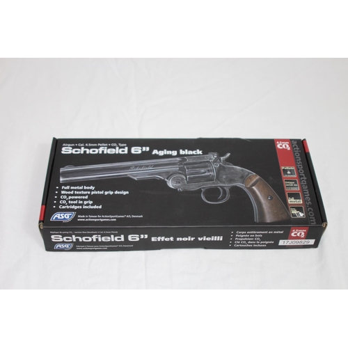 764 - SCHOFIELD 6 GAS POWERED AIR PISTOL