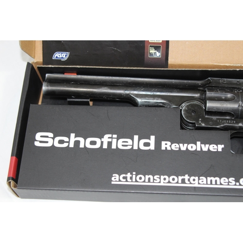 764 - SCHOFIELD 6 GAS POWERED AIR PISTOL