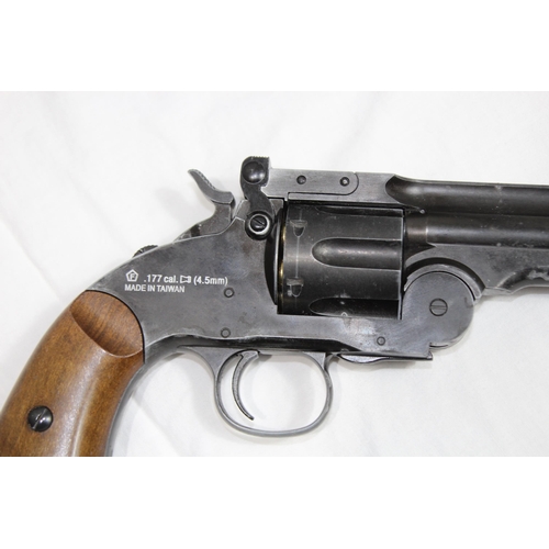 764 - SCHOFIELD 6 GAS POWERED AIR PISTOL
