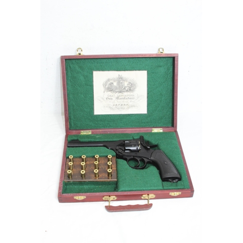765 - WEBLEY MK VI 6MM B.B GUN IN CASE