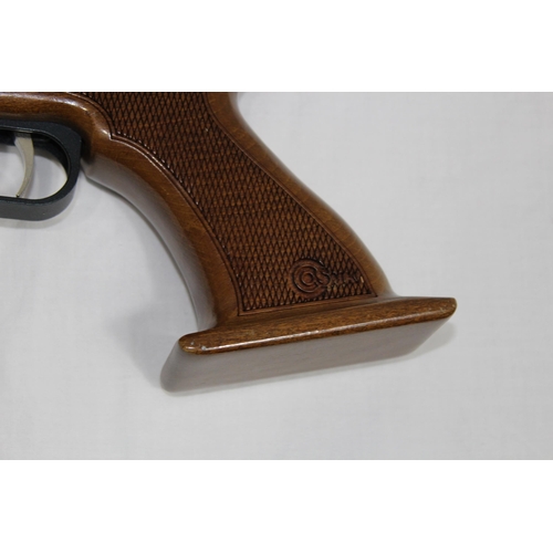 766 - WEBLEY MK VI GAS POWERED 1.77 AIR PISTOL