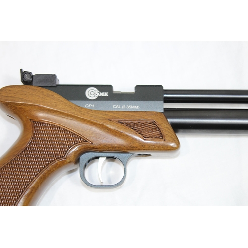 766 - WEBLEY MK VI GAS POWERED 1.77 AIR PISTOL