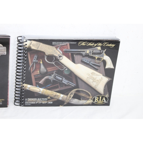 770 - QUANTITY OF AUCTION CATALOGUES FROM THE ROCK ISLAND ARMS SALE OF THE CENTURY
