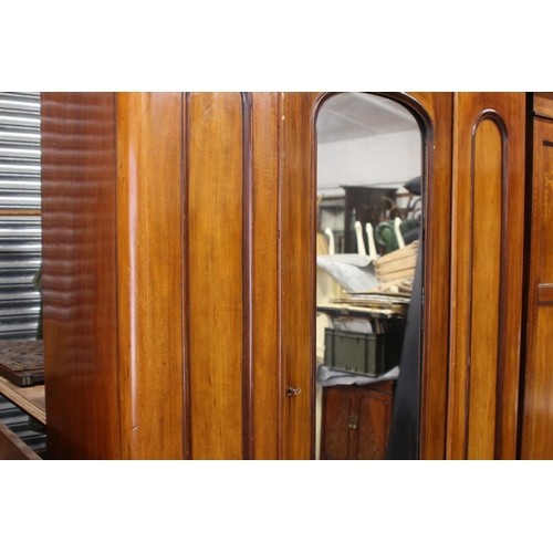 45 - EDWARDIAN WARDROBE 
114 X 50 X 200CM