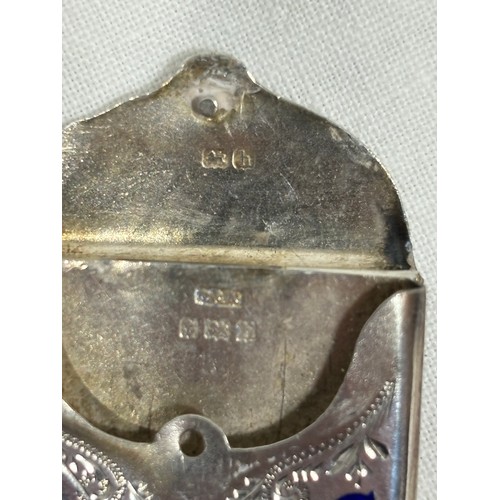 1032 - SILVER STAMP HOLDER - 5G - BIRMINGHAM 1907 - CRISFORD AND NORRIS