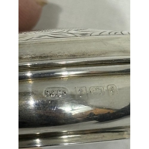 1034 - SILVER PILL BOX - 15G - BIRMINGHAM 1981 - BROADWAY AND CO