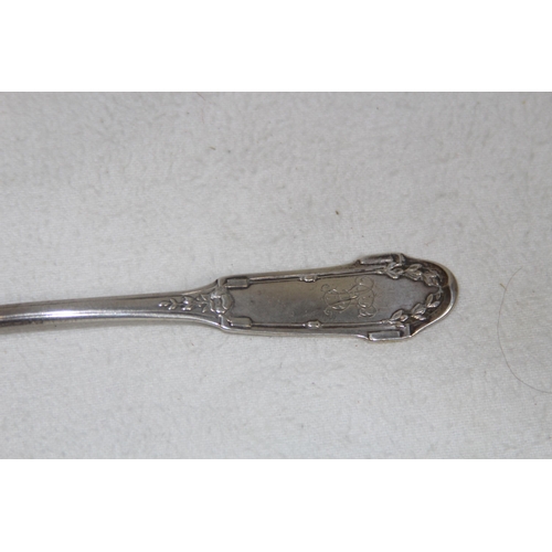1046 - 800 GRADE SILVER FORK AND SPOON - 92.30G