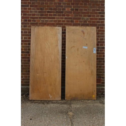14 - 2 X TRESTLE TABLES
198 x 93 x 82cm