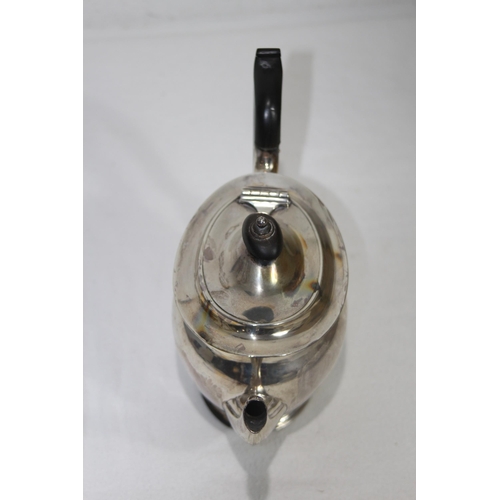 1048 - SMALL SILVER TEAPOT - 364G - SHEFFIELD 1894 - HENRY ATKIN