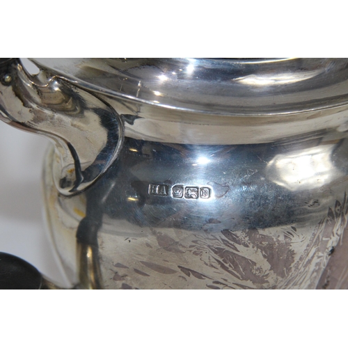 1048 - SMALL SILVER TEAPOT - 364G - SHEFFIELD 1894 - HENRY ATKIN