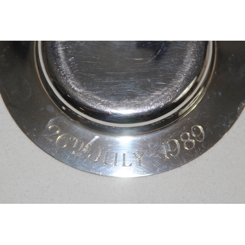 1051 - SILVER ARMADA DISH - LONDON 1987 - C.J VANDER