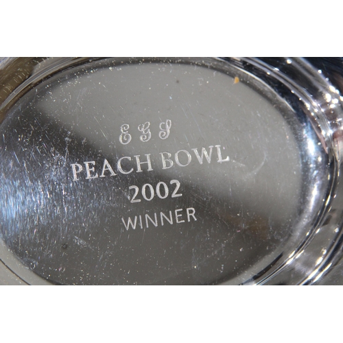 1052 - OVAL SILVER DISH - 158.5G - SHEFFIELD 2000 -  MAPPIN AND WEBB