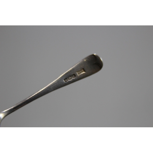 1057 - 3 x SILVER SPOONS WITH THISTLE FINIAL - 11G - BIRMINGHAM 1993 - W.JOHNSON AND SON, 11.5G - SHEFFIELD... 