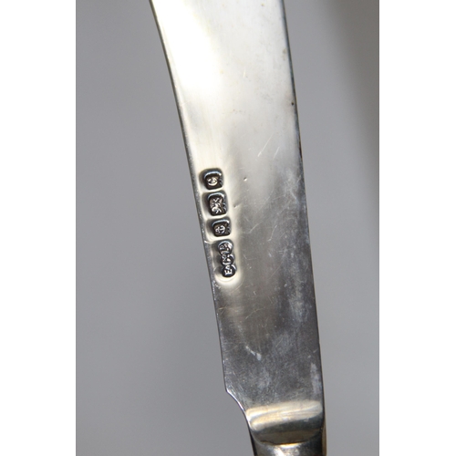 1059 - SIX SILVER FISH KNIVES AND FORKS IN CASE - BIRMINGHAM 1902 - ELKINGTON AND CO