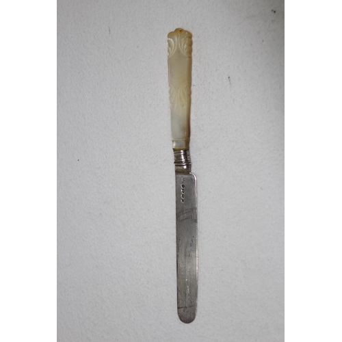 1062 - SILVER KNIFE - BIRMINGHAM 1869 - JAMES COLLINS