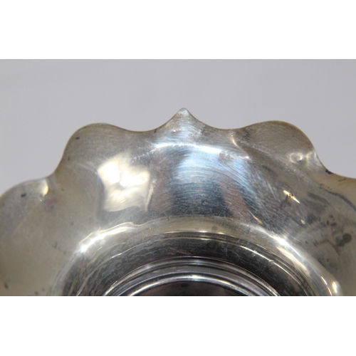1067 - LARGE SILVER VASE - LONDON 1925