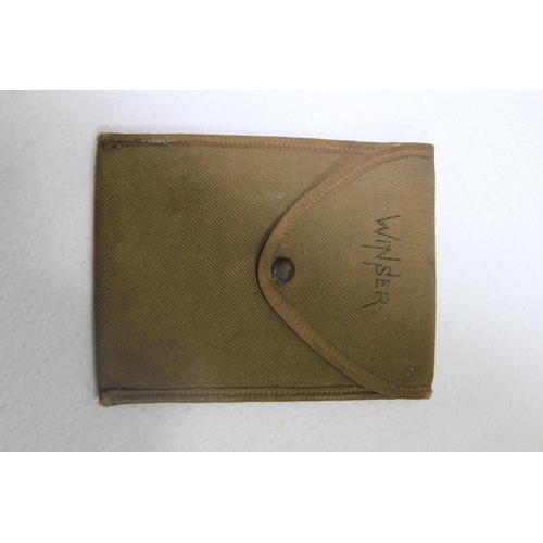 743 - WWII SIGNALING MIRROR
13 X 10CM