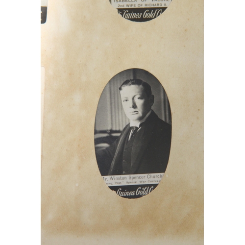 543 - SUPER INTERESTING VINTAGE PHOTO ALBUM OF CIGARETTE CARDS