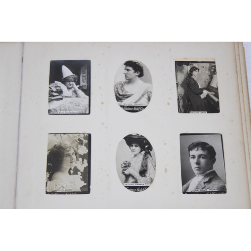 543 - SUPER INTERESTING VINTAGE PHOTO ALBUM OF CIGARETTE CARDS