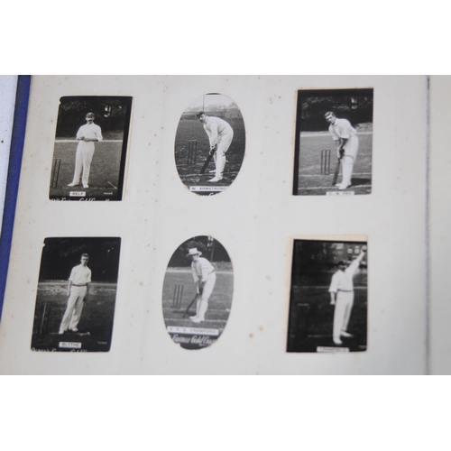 543 - SUPER INTERESTING VINTAGE PHOTO ALBUM OF CIGARETTE CARDS