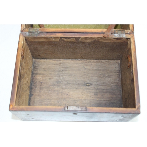 547 - ANTIQUE DESK TOP BOX